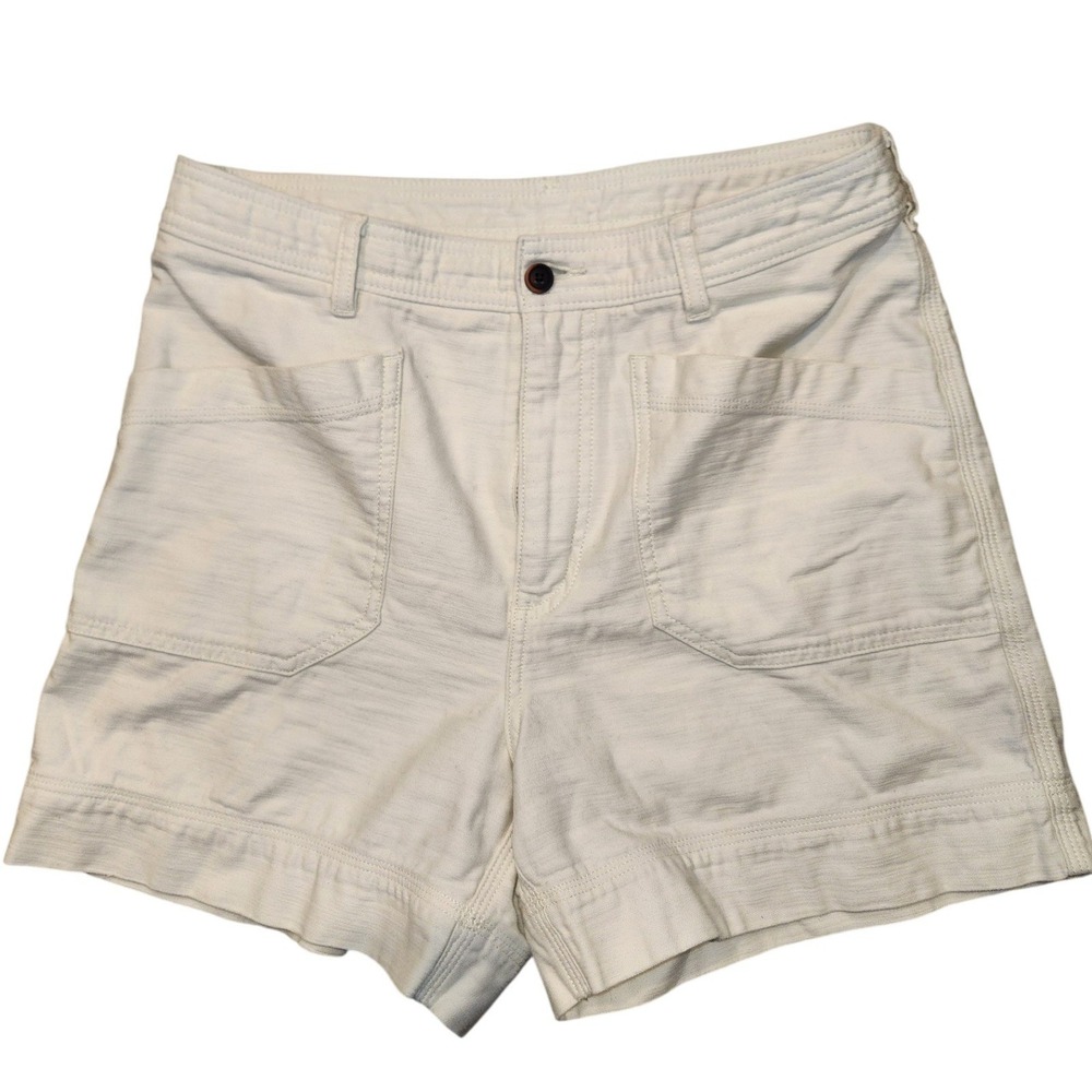 Patagonia Stand Up Shorts 10 Cream Organic Cotton Canvas beach coastal
Vacation
